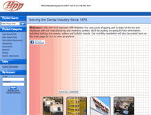 Tablet Screenshot of handpieceparts.com